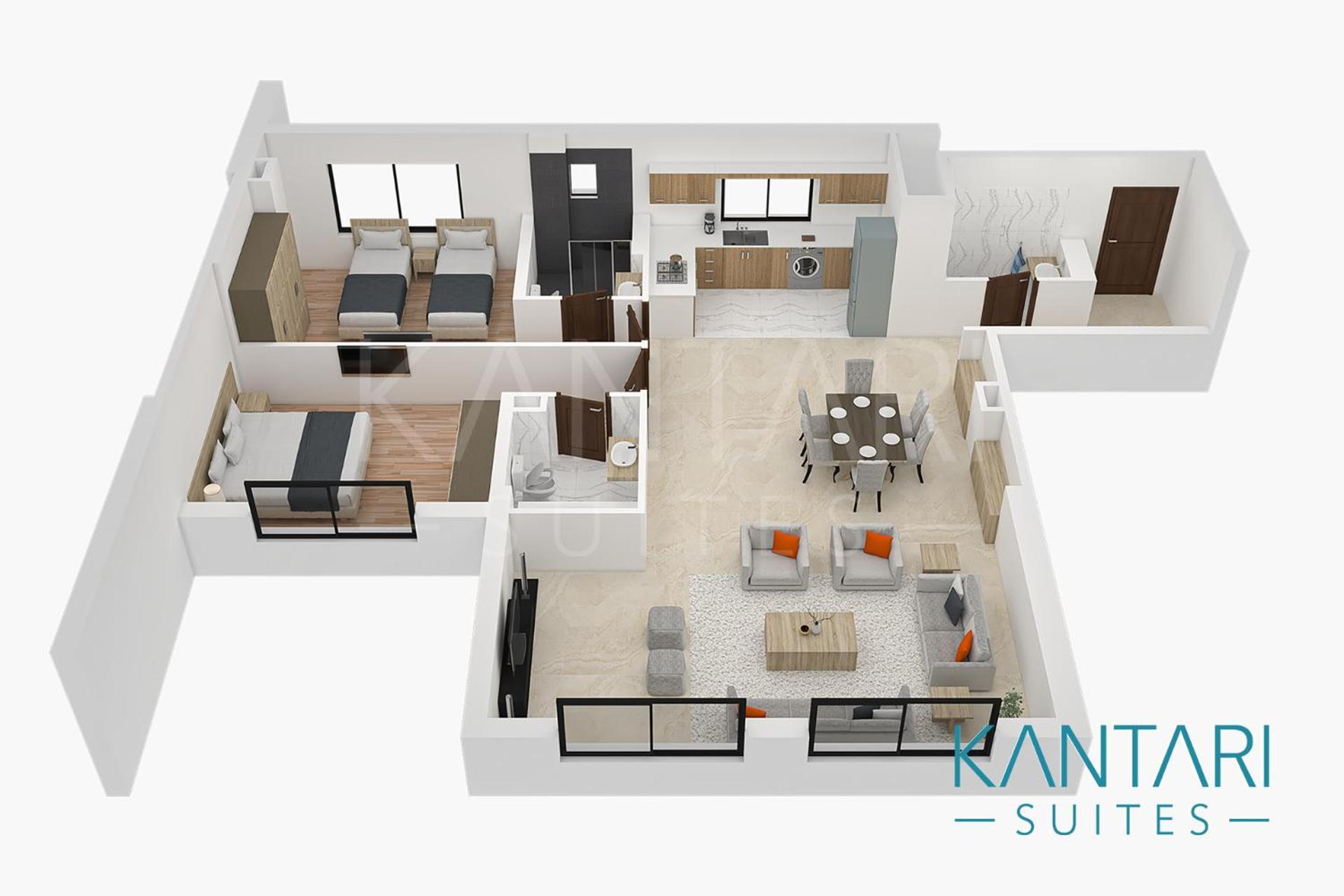 Kantari Suites Beirut Eksteriør bilde