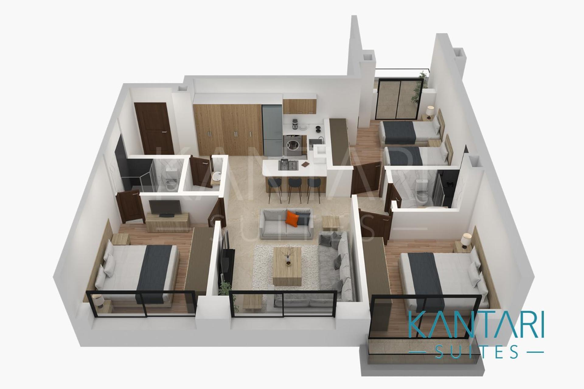 Kantari Suites Beirut Eksteriør bilde