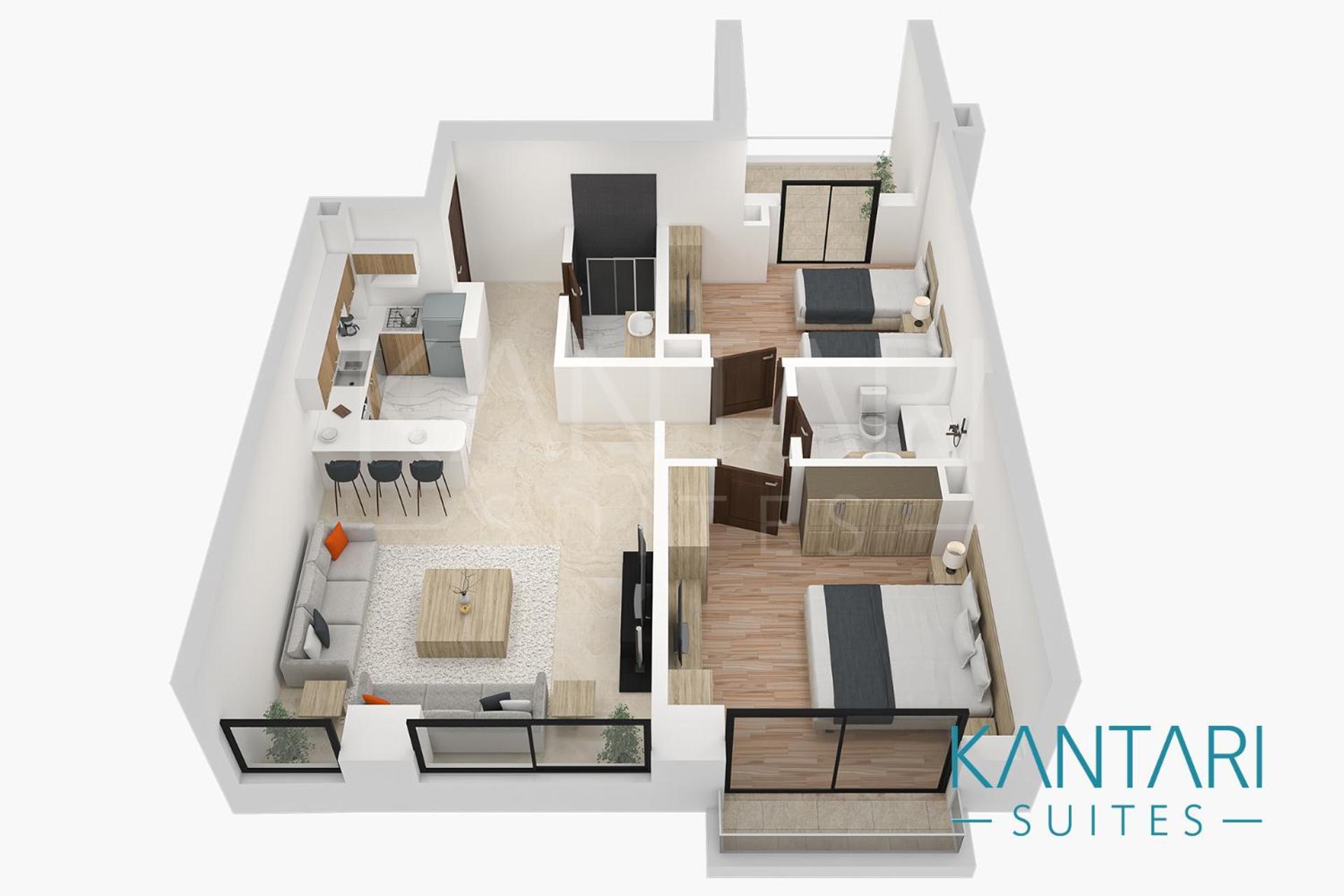 Kantari Suites Beirut Eksteriør bilde